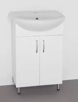 Тумба под раковину Style Line Стандарт 55 белая