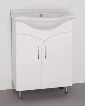 Тумба под раковину Style Line Стандарт 57 белая