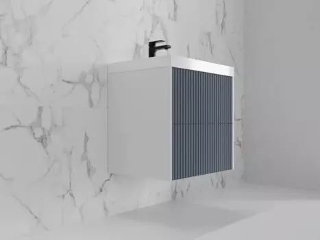 Тумба под раковину Style Line Стокгольм 61 см ЛС-00002306 графит софт