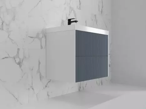 Тумба под раковину Style Line Стокгольм 70 см ЛС-00002312 графит софт