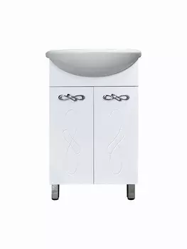 Тумба под раковину Style Line Венеция 50 см ЛС-00002336 напольная, белая