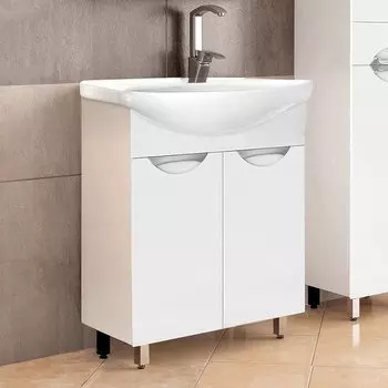 Тумба под раковину Style Line Жасмин 60 белая