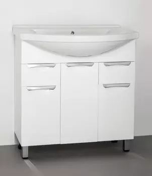 Тумба под раковину Style Line Жасмин 80 белая