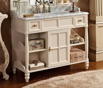 Тумба под раковину Tessoro Siena 120 Белый