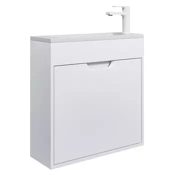 Тумба под раковину Uperwood Modul 60 см 2930205362 подвесная, матовая белая