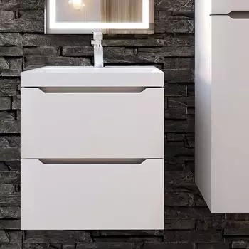 Тумба под раковину Uperwood Tanos NEW 50 см 2191020000 белый матовый