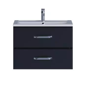 Тумба под раковину Uperwood Upd Foster 70 см 291020516 подвесная, черная