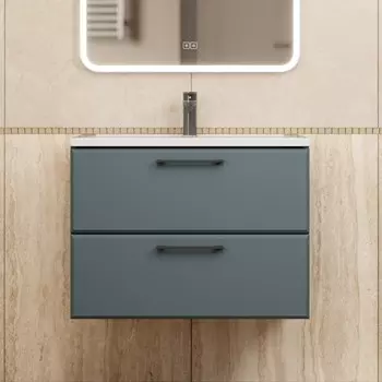 Тумба под раковину Uperwood Upd Foster New 70 см TFosterNEW70g подвесная, серый графит