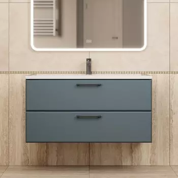 Тумба под раковину Uperwood Upd Foster New 100 см TFosterNEW100g подвесная, серый графит