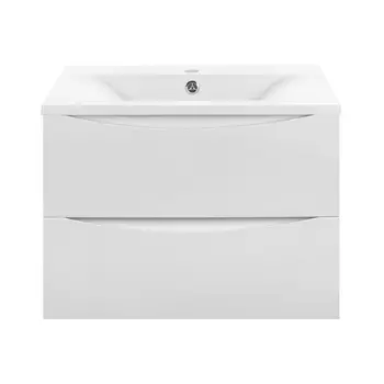 Тумба под раковину Vincea Mia 60 см VMC-2MA600GW подвесная, G.White