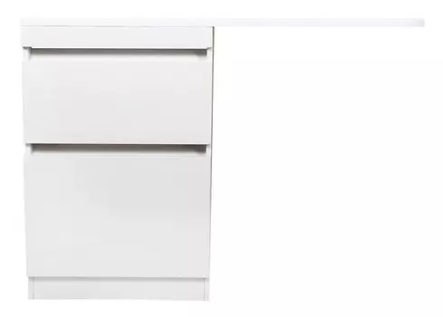 Тумба под стиральную машину Style Line Даллас 68х88 СС-00002348 напольная Люкс белая, PLUS, ЭМАЛЬ