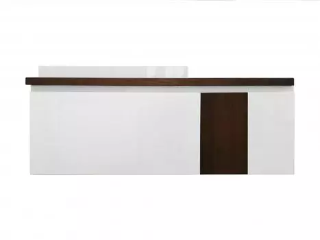 Тумба с раковиной 2 ящика Эстет Malibu 140х48 ФР-00007126 L вставка массив