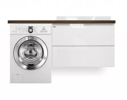 Тумба с раковиной 2 ящика Эстет Malibu Luxe 155х85 ФР-00007114 R