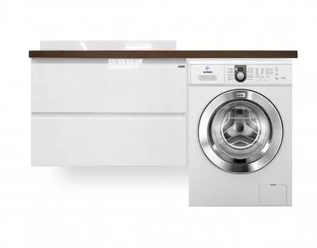 Тумба с раковиной 2 ящика Эстет Malibu Luxe 155х85 ФР-00007116 L