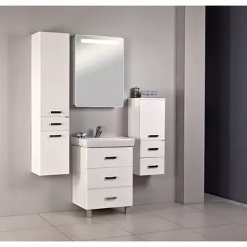 Тумба с раковиной Aquaton Америна 80М белая