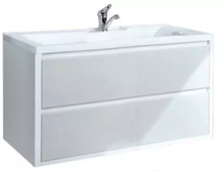 Тумба с раковиной Aquaton Римини 100 1A2328K3RN010