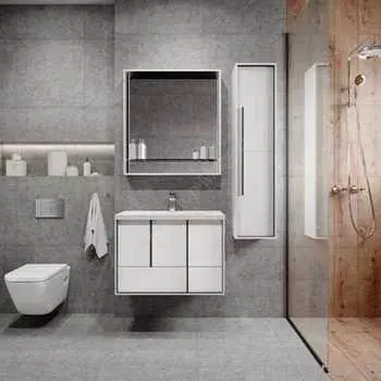 Тумба с раковиной Aquaton Ривьера 80