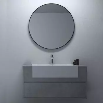 Тумба с раковиной Black&White 100 см U903.1000-1 C.Ash (пепельный)