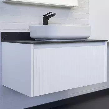 Тумба с раковиной Comforty Марсель 90 см 00-00013795 белый