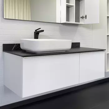 Тумба с раковиной Comforty Милан 120 см 00-00014006 белый