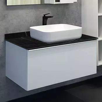 Тумба с раковиной Comforty Милан 91 см 00-00014008 белый