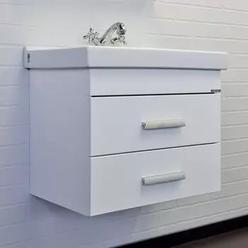 Тумба с раковиной Comforty Никосия 60 см 00-00011161 белый