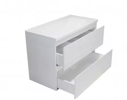 Тумба с раковиной Эстет Bali 90х45 2 ящика