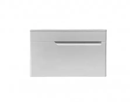 Тумба с раковиной Эстет Kare Luxe 90 см ФР-00015245 белая, подвесная, 1 ящик