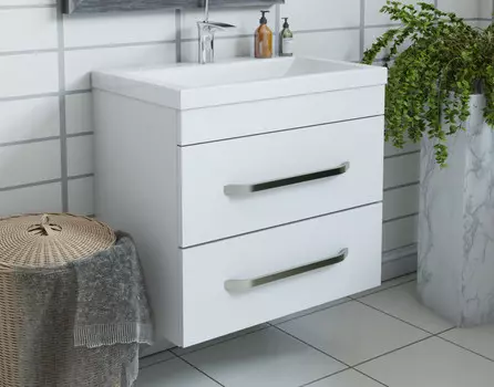 Тумба с раковиной Эстет Рава 70х51 2 ящика