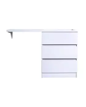 Тумба с раковиной Orange Sistema 130 см ST-70TUW+RAR напольная правая. белая