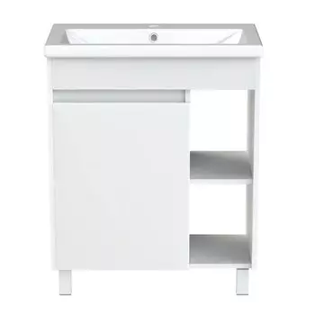 Тумба с раковиной Orange Topline-Line TLIB60 60 см, напольная белая