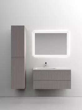 Тумба с раковиной Sancos Snob T SNT100LSM 100 см подвесная, Doha Soft