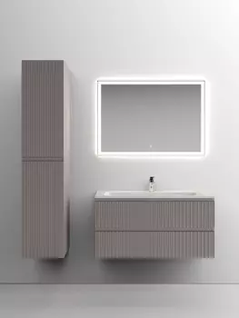 Тумба с раковиной Sancos Snob T SNT100SM 100 см подвесная, Doha Soft