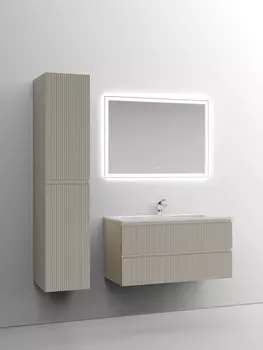 Тумба с раковиной Sancos Snob T 100 см подвесная, Beige Soft