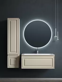 Тумба с раковиной Sancos Very VR100CE 100 см подвесная, Beige Soft