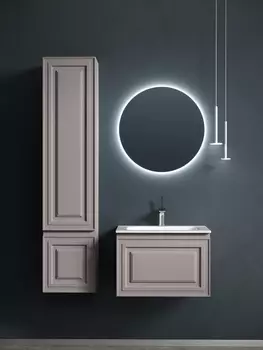 Тумба с раковиной Sancos Very VR60SM 59 см подвесная, Doha Soft