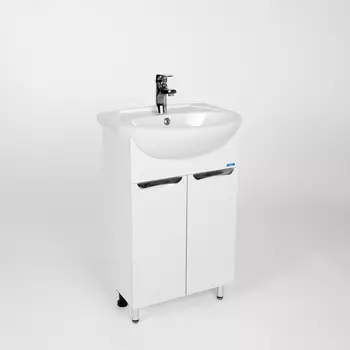 Тумба с раковиной Viant Лима 55 см белая