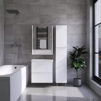 Тумба с раковиной Viant Мальта 70 см белая