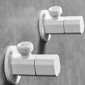 Угловой клапан Hansgrohe Flowstar 13950700 белый матовый
