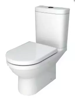 Унитаз Bravat New Moon CX01019UW-P-RUS с крышкой