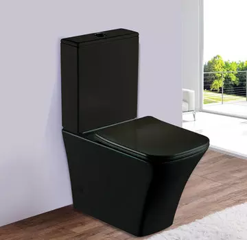 Унитаз Esbano Crisan (Matt Black) с микролифтом