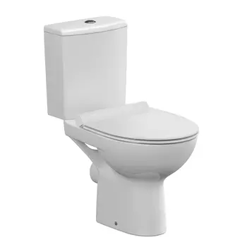 Унитаз-компакт Cersanit NATURE CLEAN ON 011 3/5 DPL EO SLIM с сиденьем микролифт