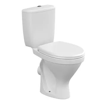 Унитаз-компакт Cersanit Trento S-MK-TRENTO с крышкой микролифт, белый