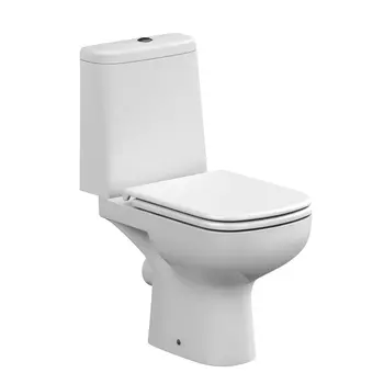 Унитаз-компакт Cersanit Universal S-MK-COL011-COn безободковый, с крышкой микролифт, белый