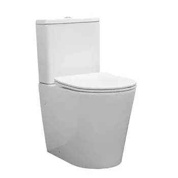 Унитаз-компакт Comforty CF41273S безободковый, с сиденьем микролифт, белый