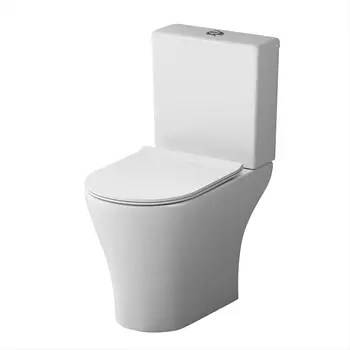 Унитаз-компакт Damixa Sirius DX86C8600SC белый, с крышкой микролифт