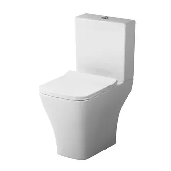 Унитаз-компакт Damixa Titan DX78C8600SC белый, с крышкой микролифт