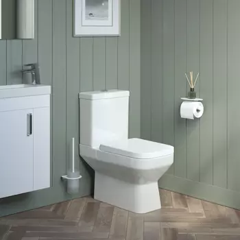 Унитаз-компакт Iddis Bild BIL2DSEi24 глянцевый белый, с крышкой микролифт