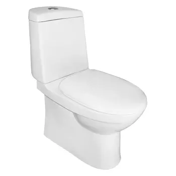 Унитаз-компакт напольный Azario Trend AZ-2015 ободковый, с крышкой микролифт, белый