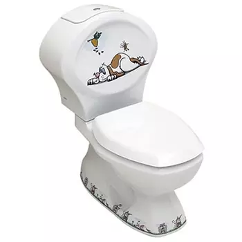 Унитаз-компакт Serel Children 8702DOGR детский